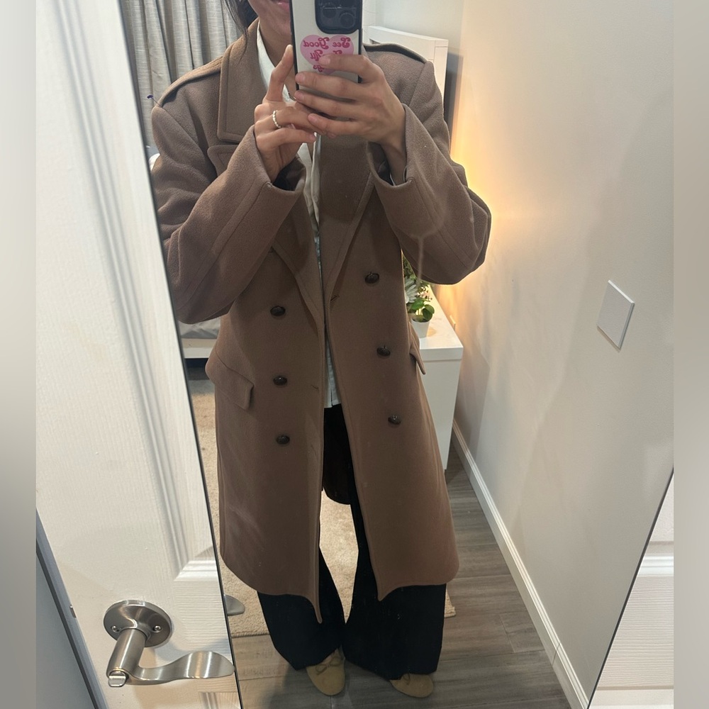 100% Wool Camel Coat - Picture 2 of 5